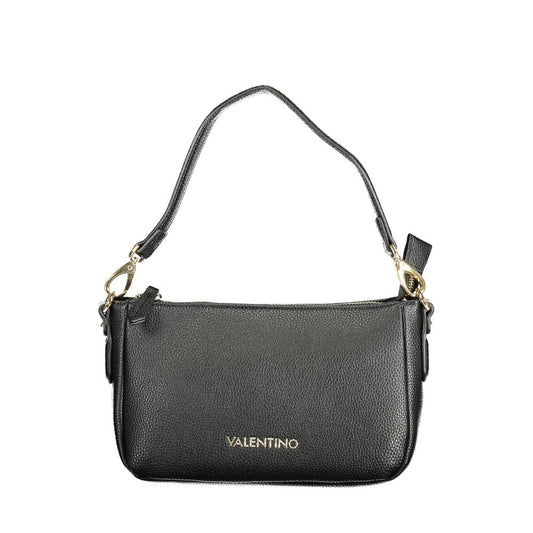 Mario Valentino Black Polyurethane Women's Bag