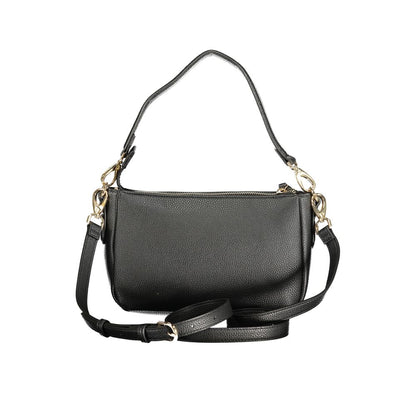 Mario Valentino Black Polyurethane Women's Bag