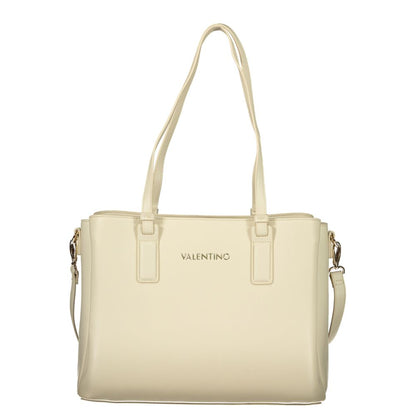 Mario Valentino Beige Polyurethane Women's Bag