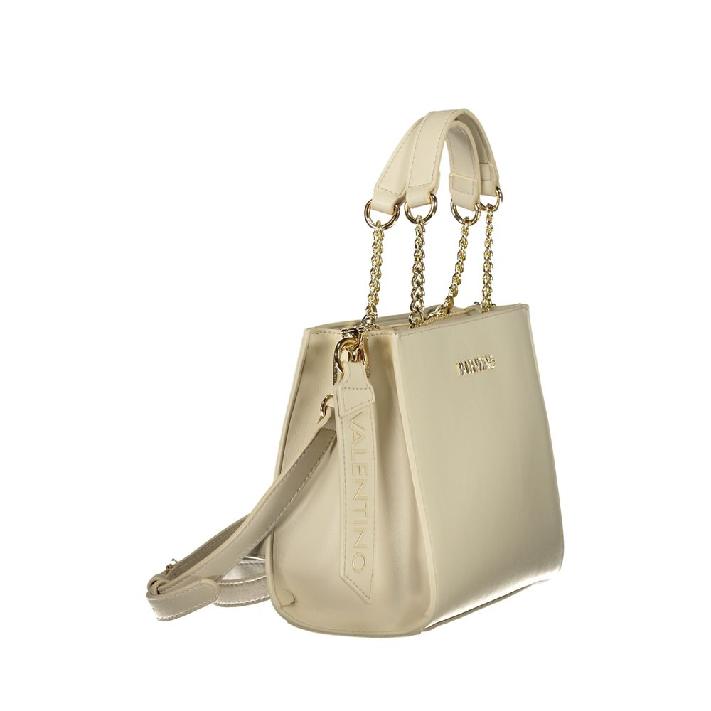 Valentino Beige Polyethylene Handbag