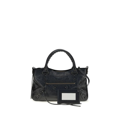 Balenciaga Black The City First Shoulder Bag