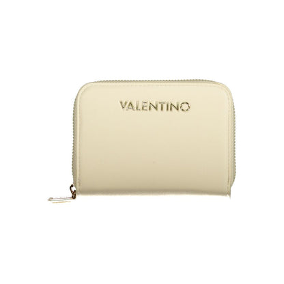 Mario Valentino Beige Polyurethane Women's Wallet