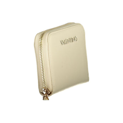 Mario Valentino Beige Polyurethane Women's Wallet