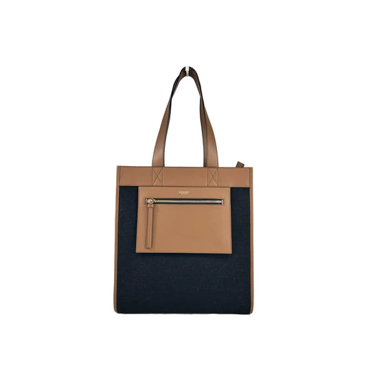 Burberry Small Pocket Tote Manzon Bag Purse