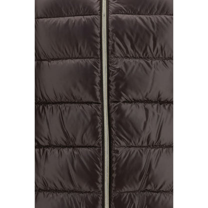 Herno Brown Polyamide Full-Length Jacket