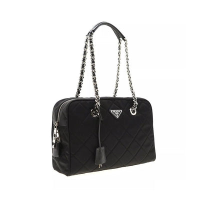 Prada Black Nylon Shoulder Bag