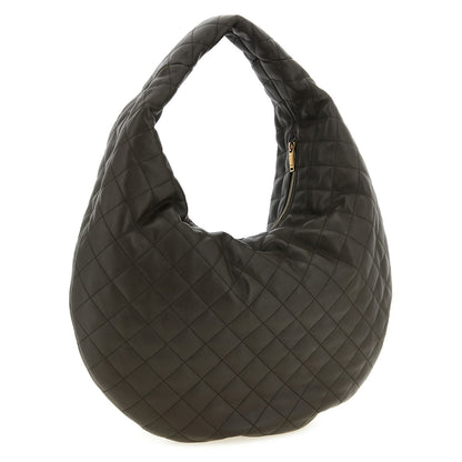 Saint Laurent Brown Lamb Leather Shoulder Bag