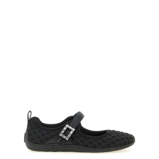Roger Vivier Black Polyamide Ballet Flats
