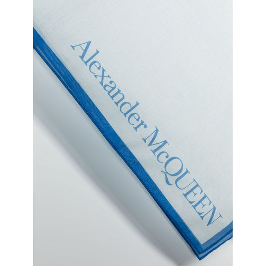 Alexander McQueen Scarfs White Scarves Hats & Gloves Alexander Mcqueen Light Gray