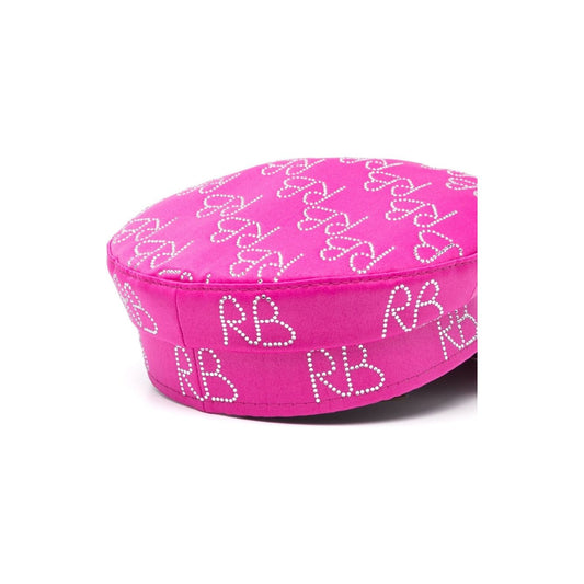 RUSLAN BAGINSKIY Hats Pink Scarves Hats & Gloves Ruslan Baginskiy Hot Pink