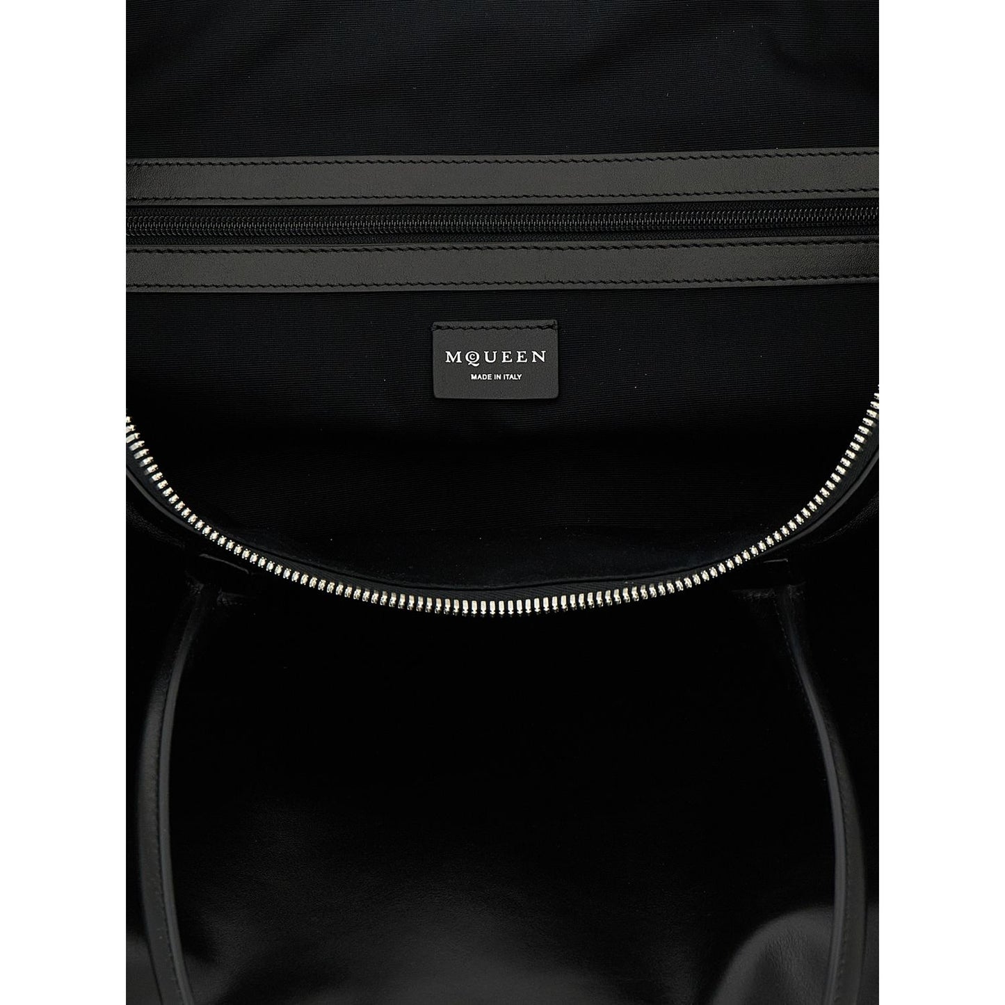 Alexander McQueen Black Calfskin Shoulder Bag