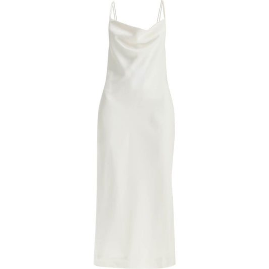Rotate satin slip dress for elegant