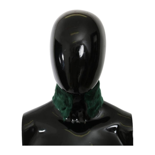 Dolce & Gabbana Green Fur Neck Collar Wrap Lambskin Scarf 1728,67345645728,Accessories,Dolce & Gabbana,Green,Material: 100% Lambskin,New with tags,Scarves - Accessories,Scarves - Scarves - Accessories,Scarves - Women - Accessories,Women,Women - Accessorie