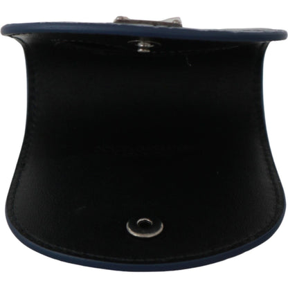 Dolce & Gabbana Blue Leather Holder Pocket Condom Case 1728,67345645728,Accessories,Blue,Dolce & Gabbana,Material: 100% Caimano,Men,Men - Accessories,New with tags,Other - Men - Accessories,Wallets - Accessories,Wallets - Wallets - Accessories