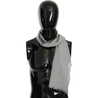 Costume National Gray Fringe Neck Wrap Cotton Scarf 1728,67345645728,Accessories,Costume National,Gray,Material: 100% Cotton,Men,Men - Accessories,New with tags,Scarves - Accessories,Scarves - Men - Accessories,Scarves - Scarves - Accessories