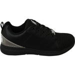 Philipp Plein Elegant Black Gisella Sneakers WOMAN SNEAKERS Philipp Plein Black