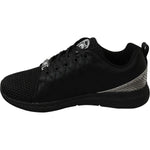 Philipp Plein Elegant Black Gisella Sneakers WOMAN SNEAKERS Philipp Plein Black