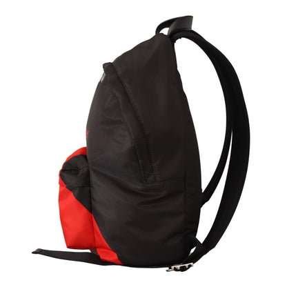 Givenchy Red & Black Nylon Urban Backpack