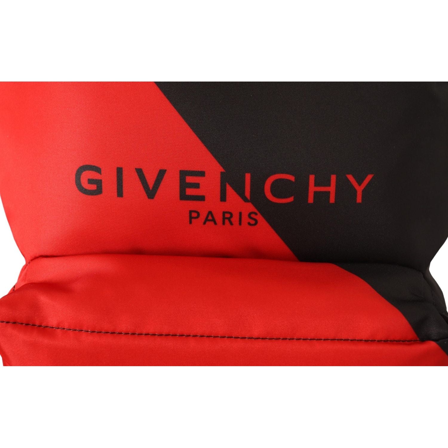 Givenchy Red & Black Nylon Urban Backpack