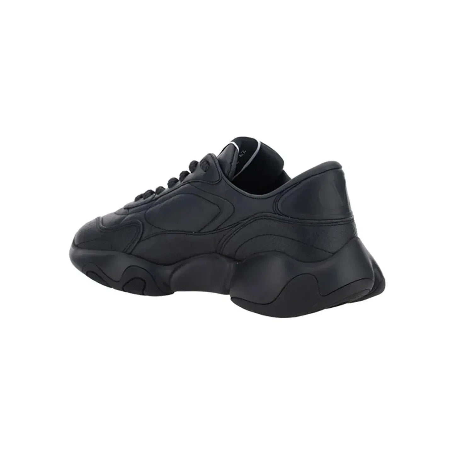 Valentino Black Calf Leather Garavani Sneakers MAN SNEAKERS