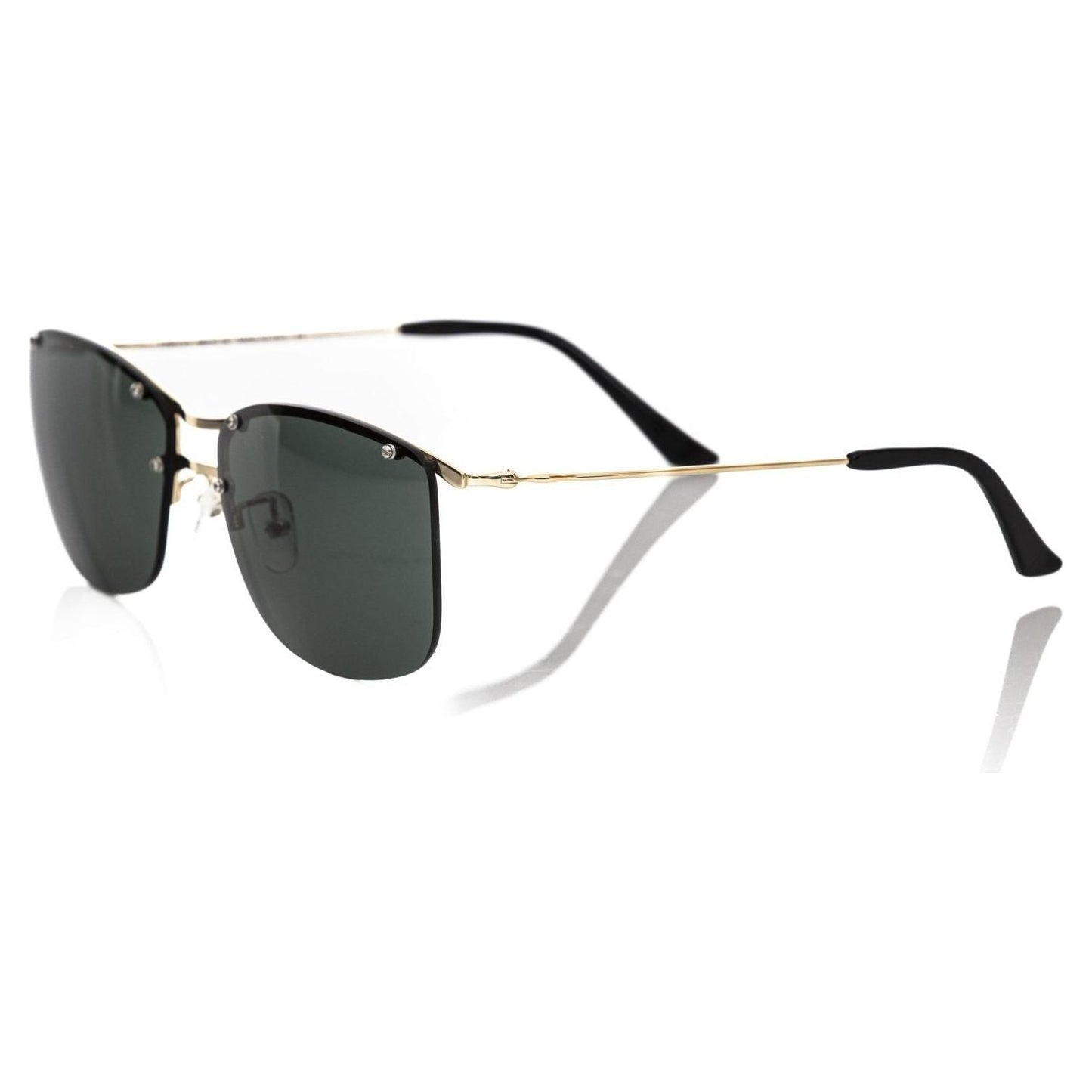 Frankie Morello Black Metallic Fibre Men Sunglasses 1728,67345744032,Accessories,Black,Frankie Morello,Glasses and Sunglasses - Accessories,Men,New with tags,Sunglasses,Sunglasses - Glasses and Sunglasses - Accessories,Sunglasses for Men - Sunglasses