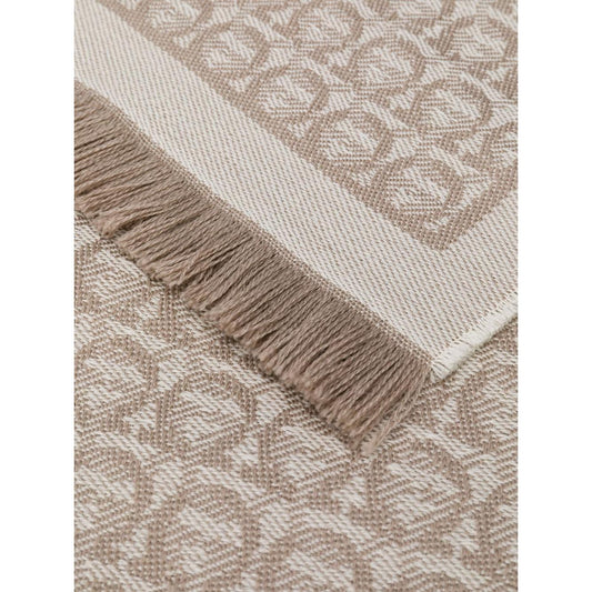 Ferragamo Scarfs Beige Scarves Hats & Gloves Ferragamo Dark Gray