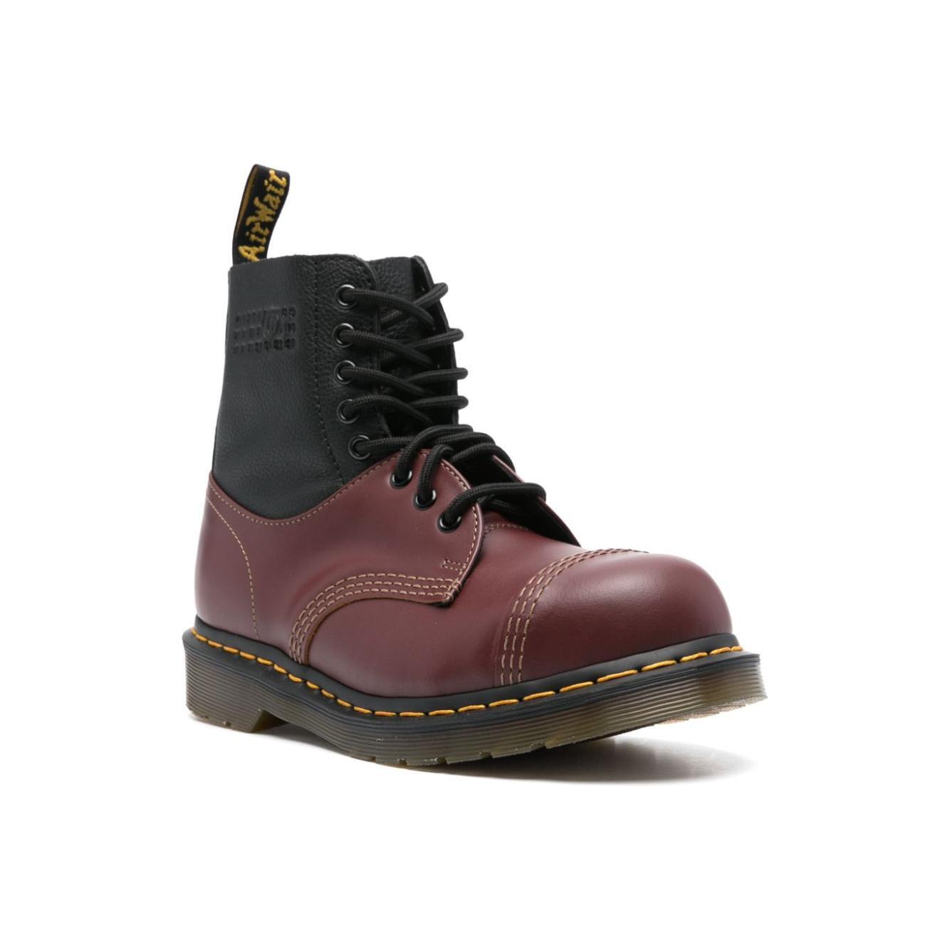 MM6 MAISON MARGIELA X DR. MARTENS Boots Bordeaux S66WU0125P8029H6077-AI24