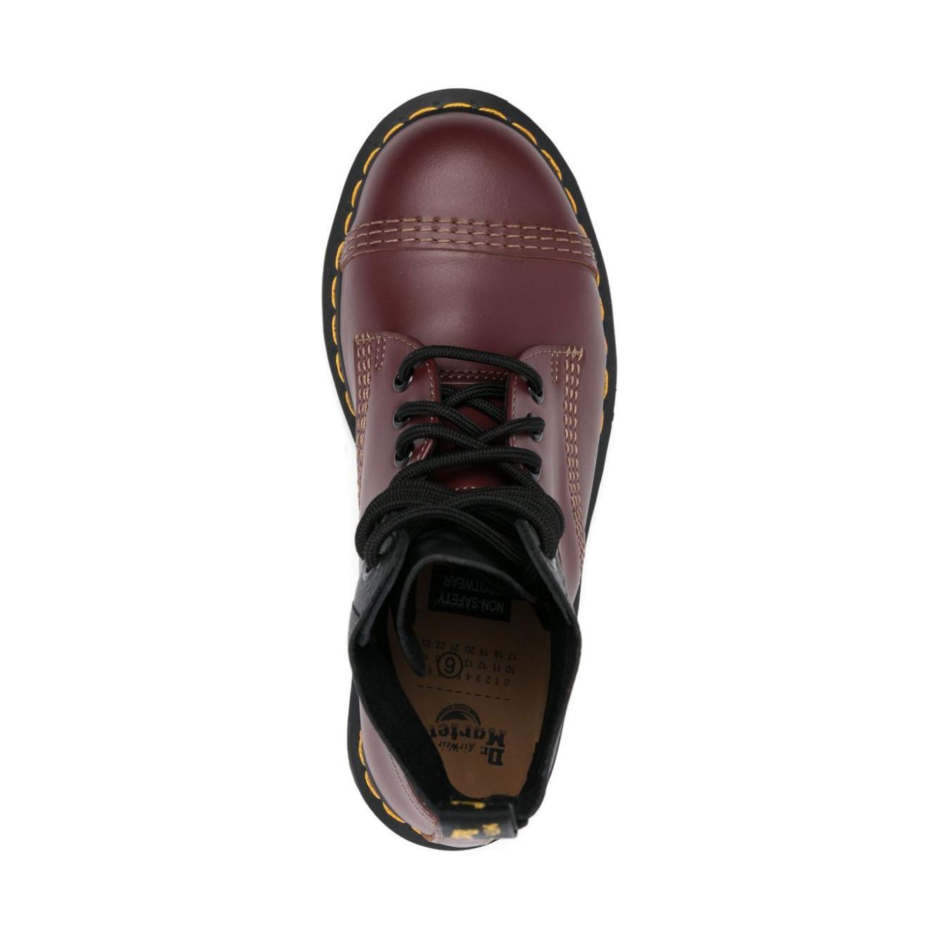 MM6 MAISON MARGIELA X DR. MARTENS Boots Bordeaux S66WU0125P8029H6077-AI24