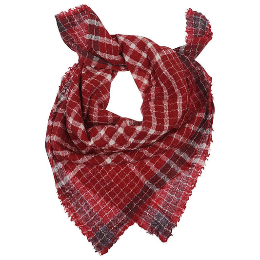 MOISMONT Scarfs Red Scarves Hats & Gloves MOISMONT Saddle Brown