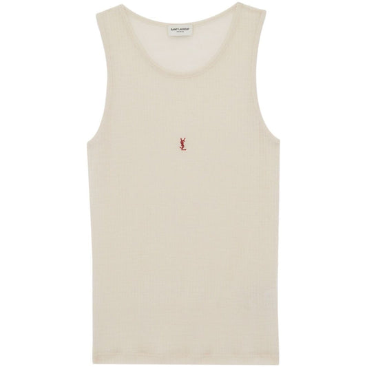 Saint Laurent  Top Beige