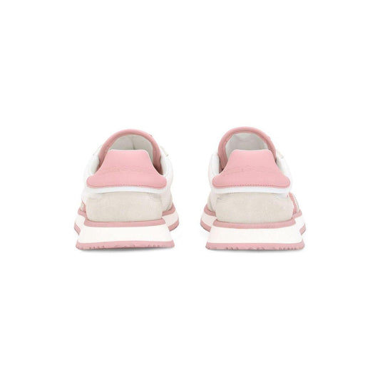 Dolce & Gabbana DG cushion sneakers in mixed materials Sneakers Dolce & Gabbana Light Gray