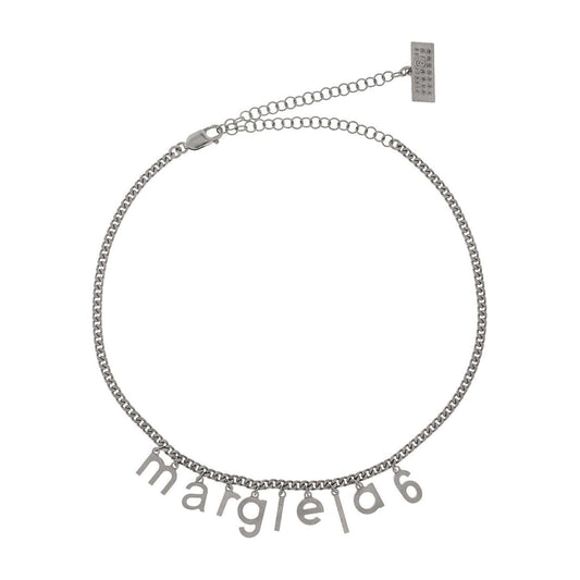 MM6 Maison Margiela Bijoux Silver Jewellery MM6 Maison Margiela Dark Gray