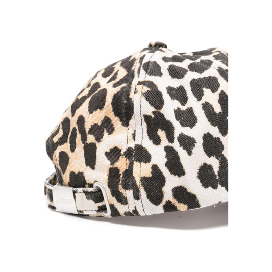 GANNI Hats Brown Scarves Hats & Gloves Ganni Light Gray