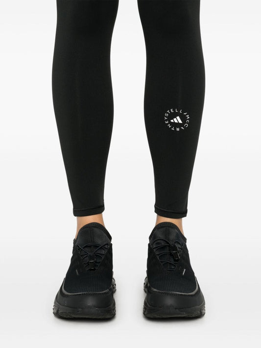 Adidas By Stella McCartney Trousers Black Trousers Adidas By Stella McCartney White Smoke