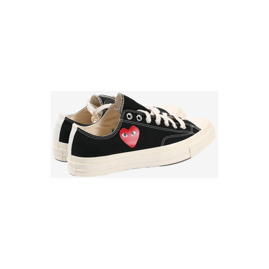 Comme Des Garcons Play Single Heart Chuck 70 Sneakers Comme Des Garcons White Smoke
