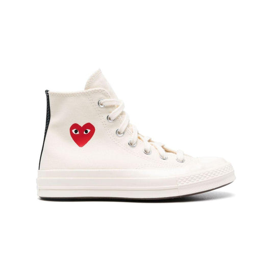 Comme Des Garcons x Converse Sneakers PLAY Chuck 70 "Cream" Sneakers Comme Des Garcons Antique White