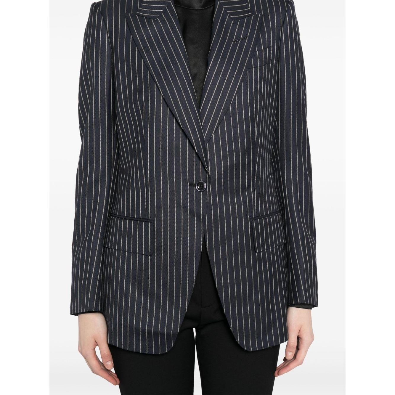Tom Ford Pinstripe single-breasted blazer