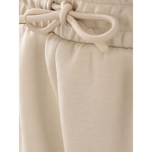 Adidas By Stella McCartney Printed sports trousers Trousers Adidas By Stella McCartney Tan