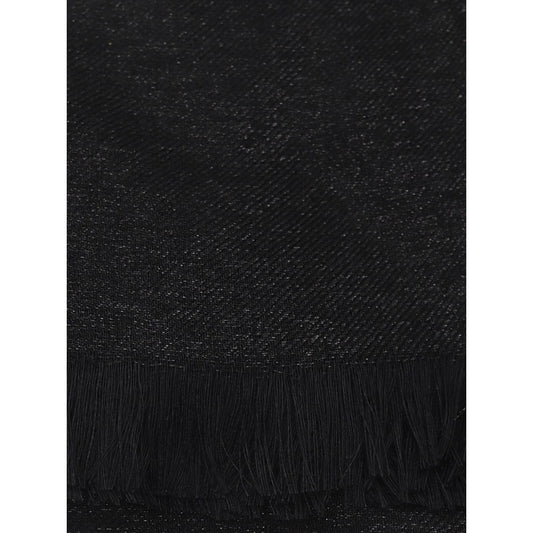 Fabiana Filippi Scarfs Black Scarves Hats & Gloves Fabiana Filippi Black