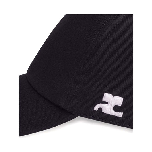 COURREGES PRE Hats Black Scarves Hats & Gloves Courreges Pre Black