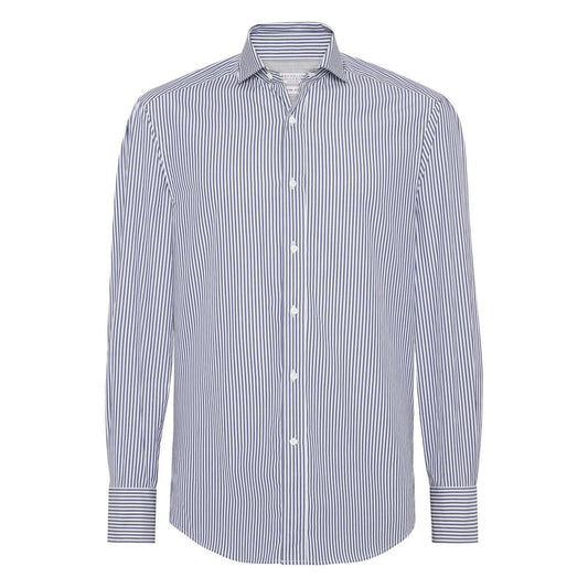 Brunello Cucinelli Shirts Blue