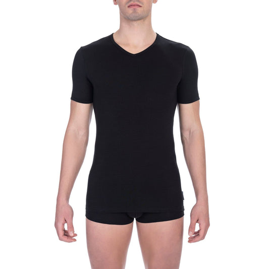 Bikkembergs Black Cotton Men T-Shirt 1728,67345744032,Bikkembergs,Black,Clothing,L,Men,Men - Clothing,New with tags,S,T-Shirts - Clothing,T-Shirts - Men - Clothing,T-Shirts - T-Shirts - Clothing,XL