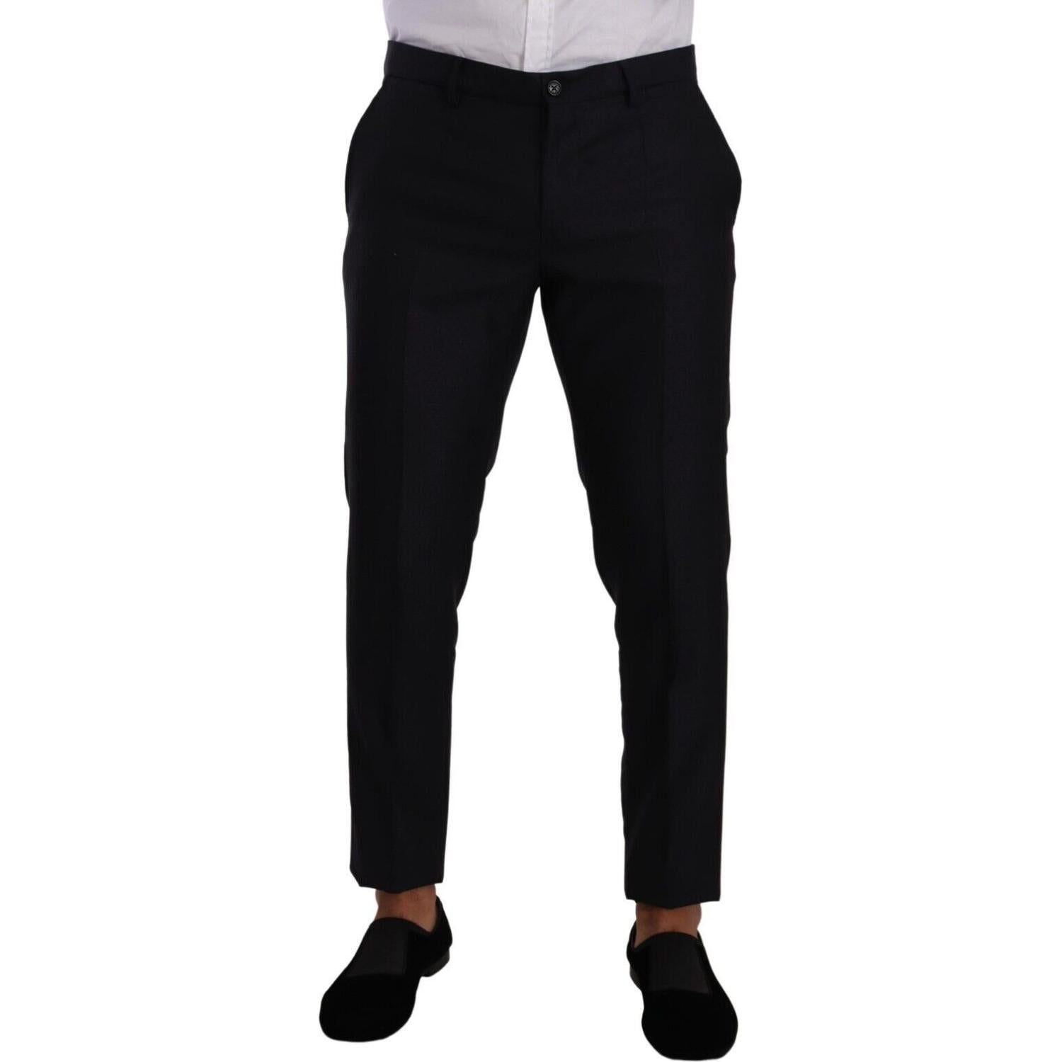 Dolce & Gabbana Blue MARTINI Slim fit 2 Piece Coat Suit