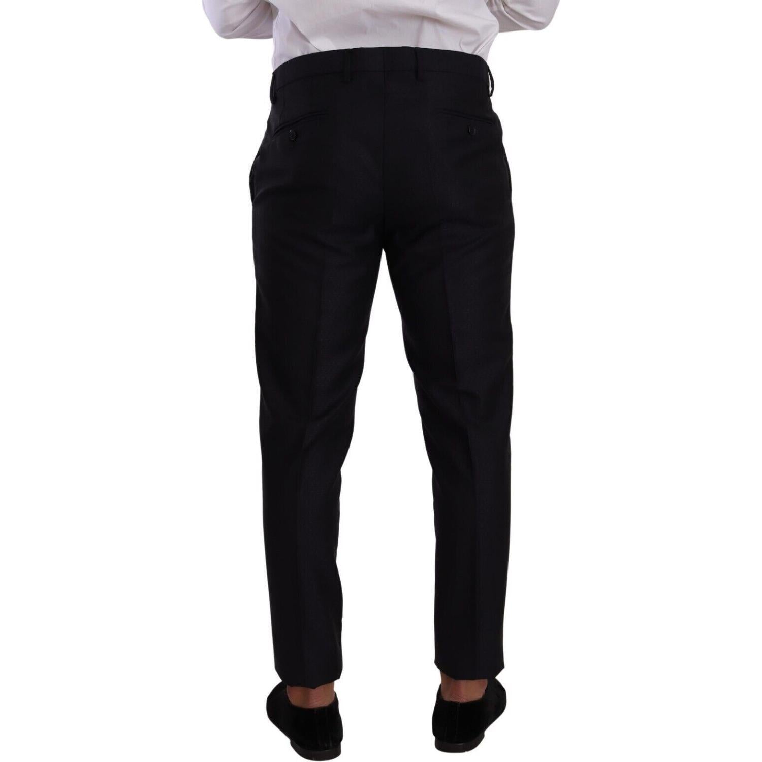 Dolce & Gabbana Blue MARTINI Slim fit 2 Piece Coat Suit