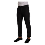 Dolce & Gabbana Gray Check Wool Formal Trouser Dress Pants PAN72315 - 48