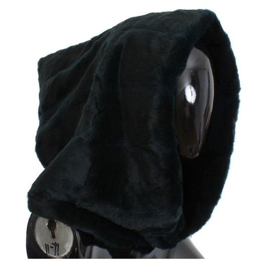 Dolce & Gabbana Green Weasel Fur Crochet Hood Scarf Hat 1728,67345645728,Accessories,Dolce & Gabbana,Gray,Hats - Accessories,Hats - Women - Accessories,Material: 100% Weasel Fur,New with tags,Scarves - Women - Accessories,Women,Women - Accessories