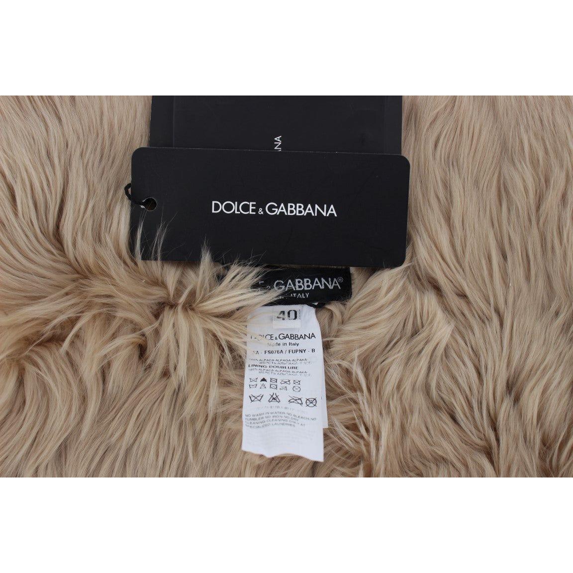 Dolce & Gabbana Beige Alpaca Collar Scarf 1728,67345645728,Accessories,Beige,Dolce & Gabbana,IT40 | XS,Material: 100% Alpaca,New with tags,Scarves - Accessories,Scarves - Scarves - Accessories,Scarves - Women - Accessories,Women,Women - Accessories