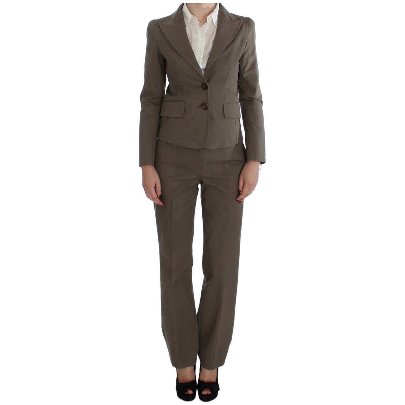 BENCIVENGA Beige Wool Cotton Suit 1728,20% Cotton,67345645728,Beige,BENCIVENGA,Clothing,IT40 | M,IT48 | XL,Material: 80% Wool,New with tags,Suits & Blazers - Clothing,Suits & Blazers - Women - Clothing,Two-Piece Suits - Suits & Blazers - Clothing,Women,Wo