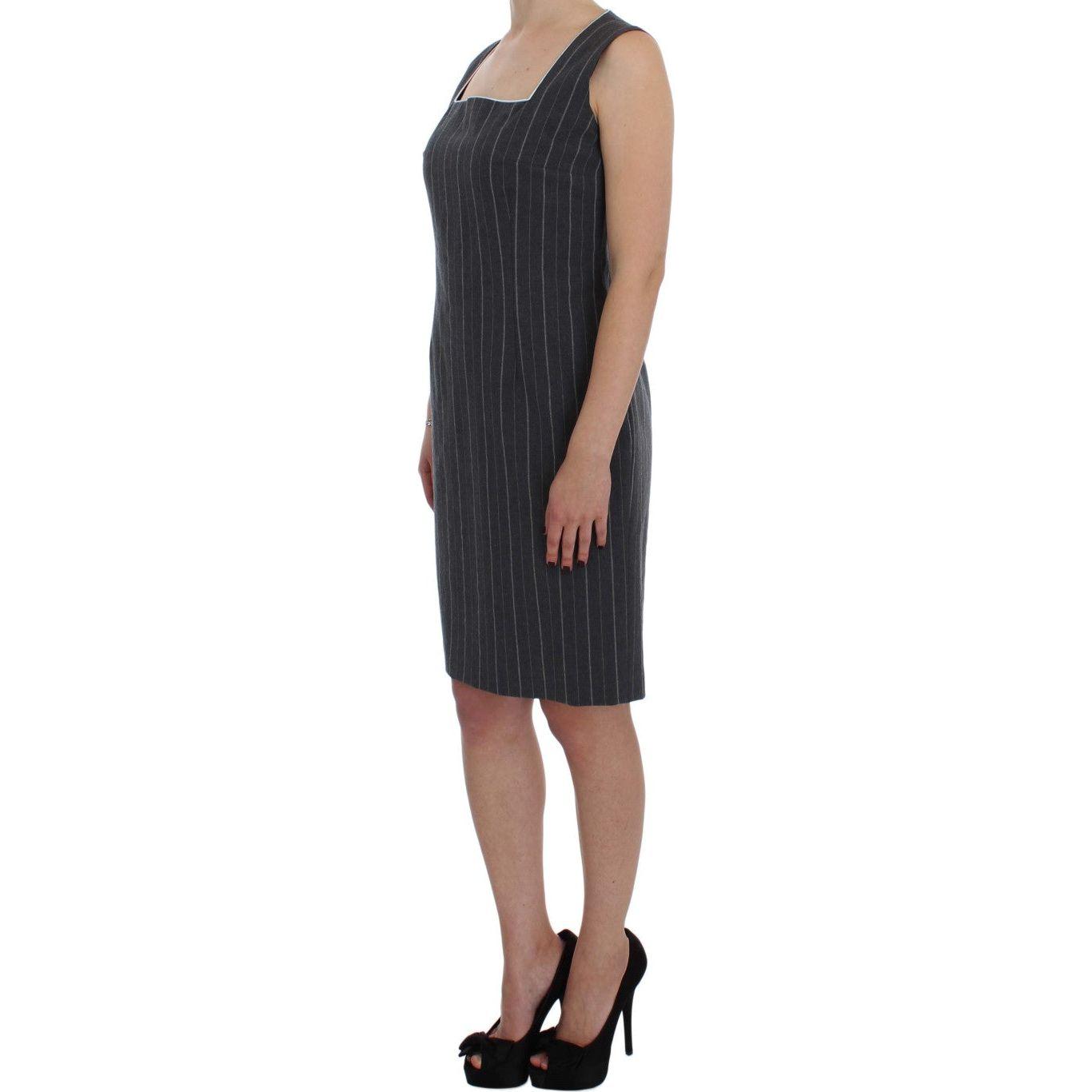 BENCIVENGA Gray Stretch Suit Sheath Dress & Blazer Set 1728,5% Elastane (stretch),67345645728,BENCIVENGA,Clothing,Dresses - Women - Clothing,Gray,IT44|L,IT50 | XXL,IT52 | XL,Material: 95% Cotton,New with tags,Suits & Blazers - Clothing,Suits & Blazers - W