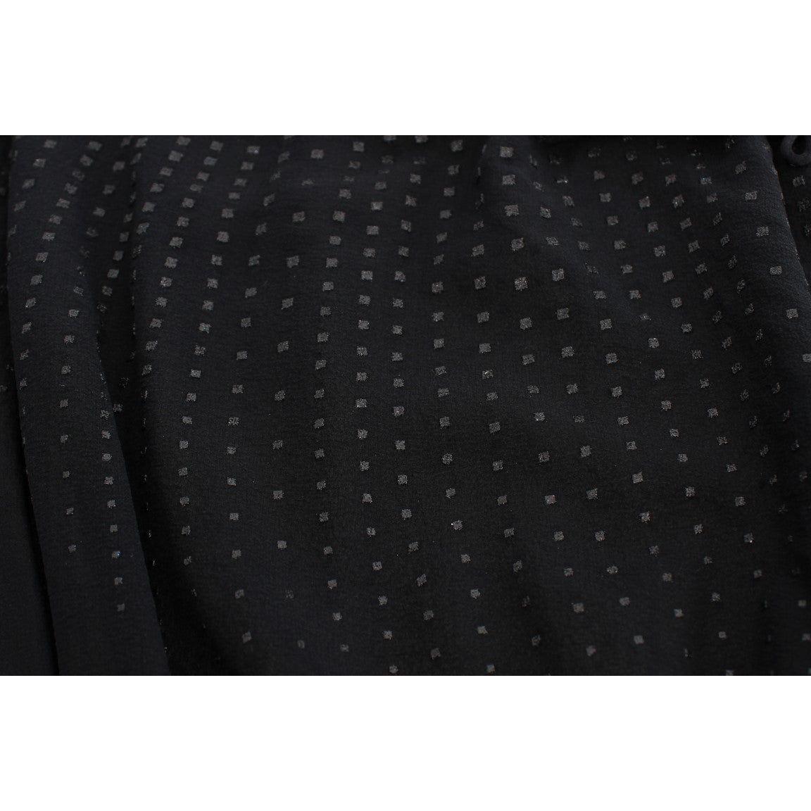 Exte Black Neck Wrap Top Blouse 1728,67345645728,Black,Clothing,Exte,IT40|S,IT42|M,IT44|L,Material: 100% Polyester,New with tags,Sleeveless - T-Shirts - Clothing,T-Shirts - Clothing,Tops & T-Shirts - Women - Clothing,Women,Women - Clothing